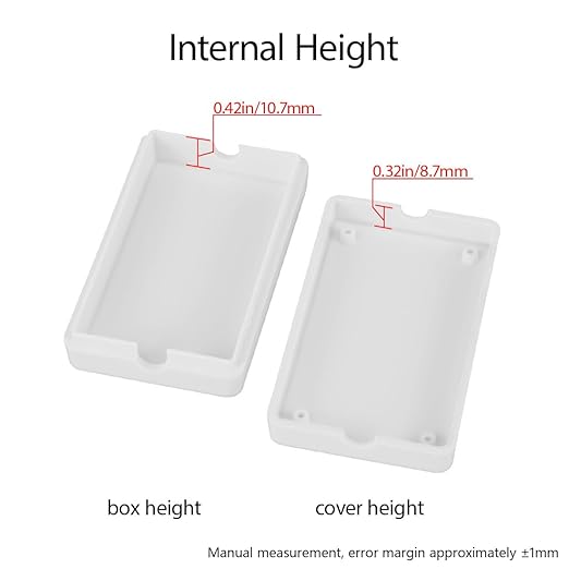 LeMotech Project Box 5 Pieces ABS Plastic Electrical Project Case Small - Image 4