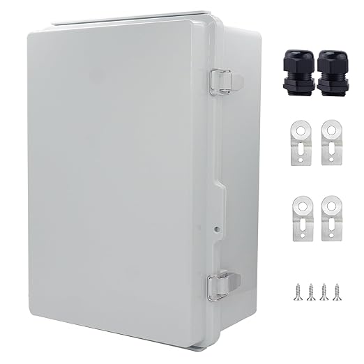 IP67 Waterproof Junction Box, ABS Plastic Electrical Enclosure by LuSumtly