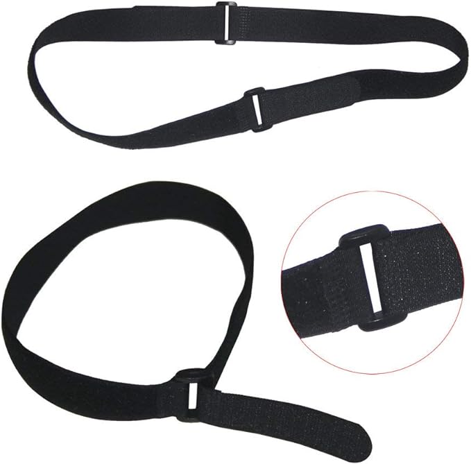 YiwerDer Reusable Fastening Cable Straps and Cable Ties Set 20 Pack, Adjustable - Image 4