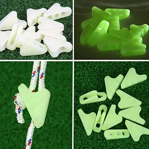 12Pack Ultralight Guyline Tensioners Tent Guyline Cord Rope Adjuster - Image 5