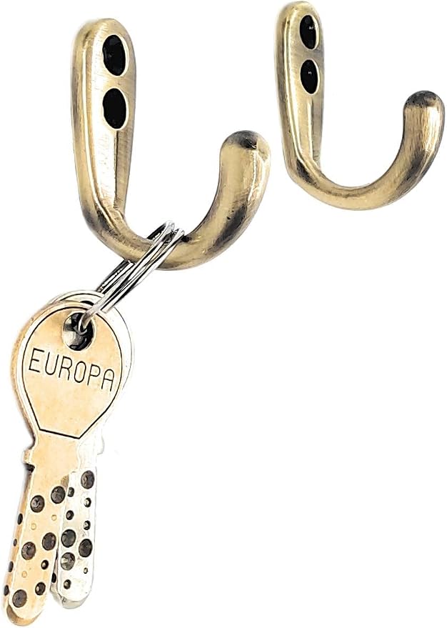 FAPBADRI Multipurpose Hooks, Used to Hang Clothes, Curtain Hold Backs, Antique - Image 6