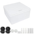 LeMotech Junction Box, Electrical Box IP65 Water Resistant Dustproof ABS by LeMotech