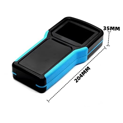 ABS Junction Box 204mmx100mmx35mm Portable Handheld Instrument Case Boxes - Image 2