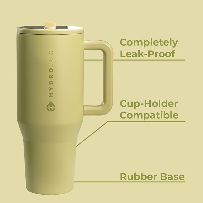 HydroJug Traveler - 40 oz Water Bottle - Fits in Cup Holder - Image 2