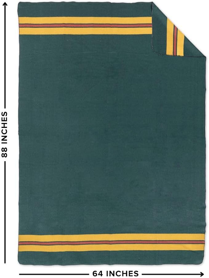 Arcturus Rainier Wool Blanket, Washable Wool Blanket - Image 2