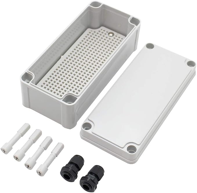 MAKERELE Waterproof Electrical Box Outdoor Junction 7.08”3.15”2.76” Outdoor by MAKERELE