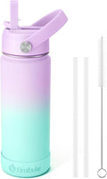 Fimibuke Kids Insulated Water Bottle - 18oz BPA-FREE 18/8 Stainless Steel Kid by Fimibuke