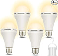 Emergency-Rechargeable-Light-Bulb, Stay Lights Up When Power Failure, by Neporal