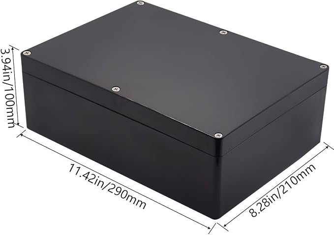 Project Box ABS Black Electrical Boxes IP65 Outdoor Waterproof Box Electronic - Image 3