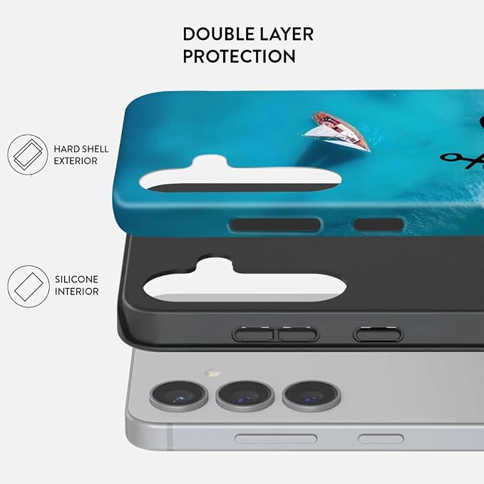 Compatible for Samsung Galaxy S24 Plus 5G Case, Dual Layer Heavy Duty 2 in 1 - Image 2
