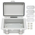Mini Grey Watertight Junction Box Hinged Cover by AIRTAK