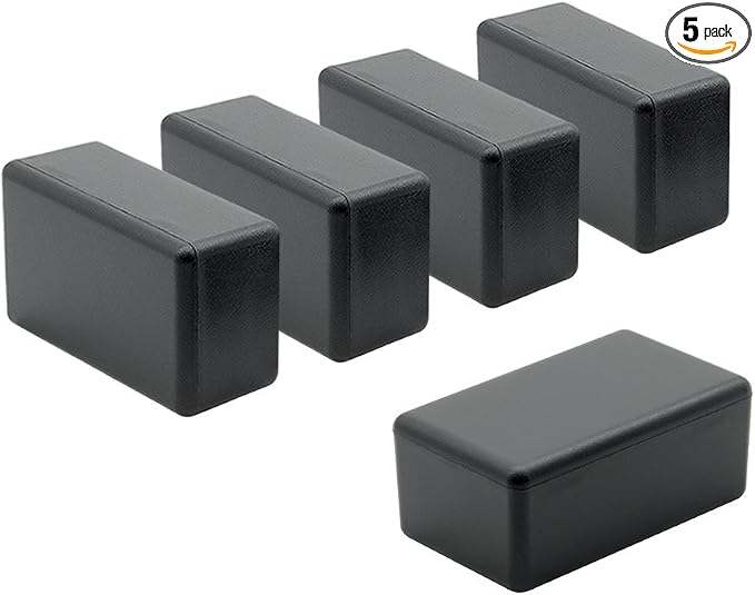 LeMotech 5Pcs ABS Plastic Electrical Project Case Power Junction Box, Project by LeMotech