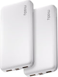 Miady 2-Pack Portable Charger, Slim 10000mAh Power Bank Travel Battery Pack 3 by Miady