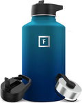 IRON °FLASK Camping & Hiking Hydration Flask - 64 oz Dark Night by IronFlask