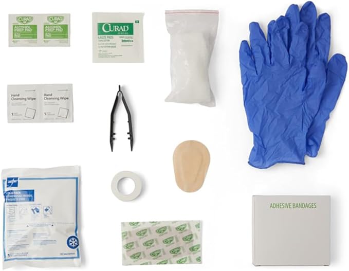 CURAD 175-Piece Complete First Aid Kit in Reusable Case - Image 3