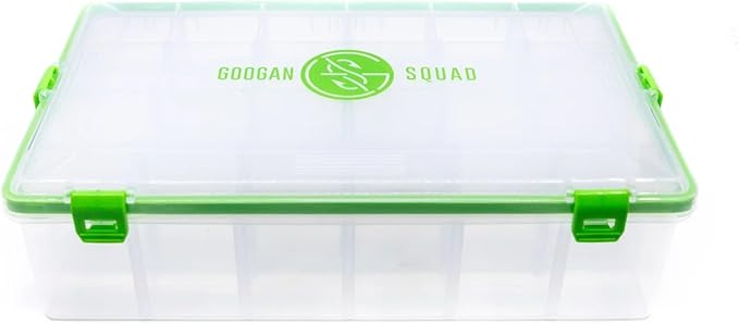 GOOGAN Squad 3700 Deep Casket 2.0 Fishing Tackle Box – Durable Bait & Gear by GooganSquad