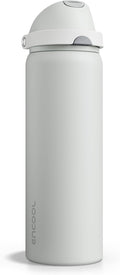 Insulated Water Bottle with Straw by ENCOOL