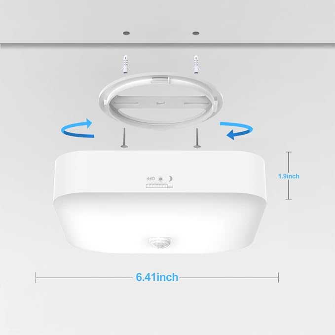 WhitePoplar Rechargeable Motion Sensor Closet Light, Rechargeable Battery - Image 6