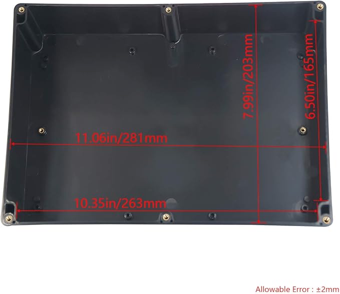 Project Box ABS Black Electrical Boxes IP65 Outdoor Waterproof Box Electronic - Image 4