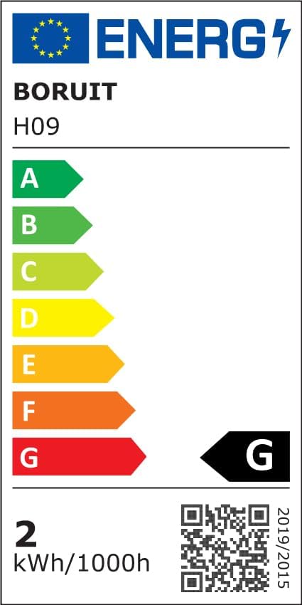 BORUIT LED Headlamp Red White Light Head Lamp AAA Battery Super Bright - Image 11