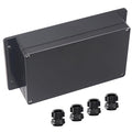 Junction Box IP65 Waterproof ABS Plastic Electrical Project Case Power Junction by Otdorpatio