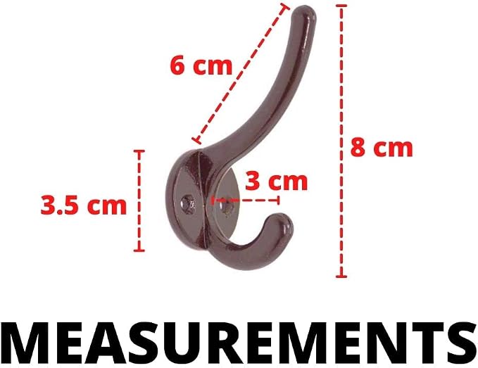 FAPBADRI Multipurpose Hooks, Used to Hang Clothes, Curtain Hold Backs, Material - Image 3