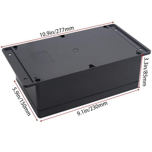 Watertight Junction Box, IP67 Waterproof Project Box Durable ABS Plastic - Image 2