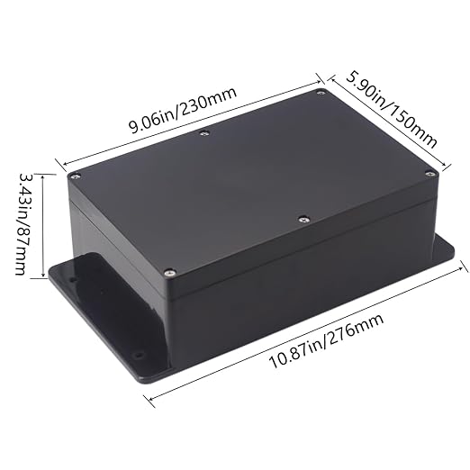 Junction Box IP65 Waterproof ABS Plastic Electrical Project Case Power Junction - Image 2