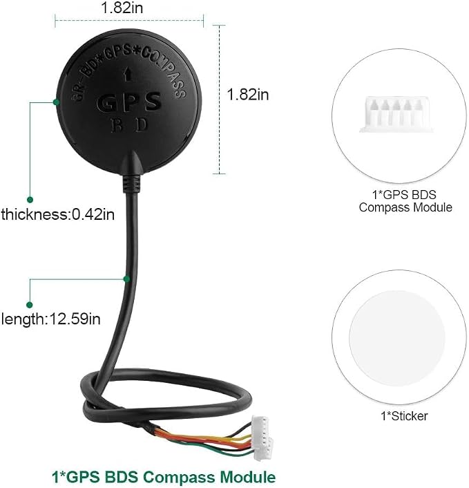 Deegoo-FPV GPS Compass Module+ NEO-M8N+ GPS BDS Module Precision APM Drone - Image 7
