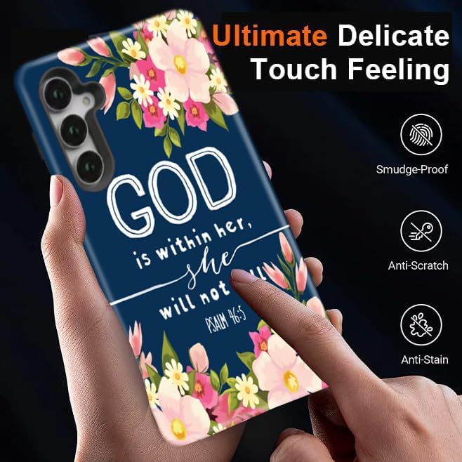 Compatible for Samsung Galaxy S25 Plus 5G Case, Dual Layer Heavy Duty 2 in 1 - Image 7