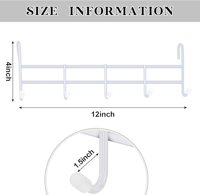 CroBlissful 2 Pcs 5 Hook Attachment - Image 2