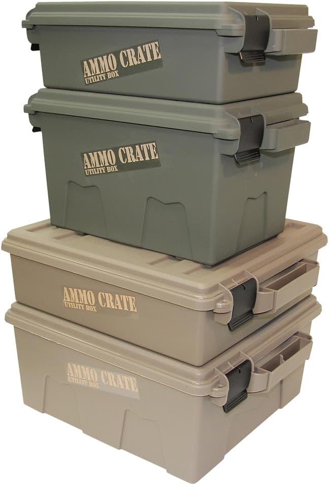 MTM ACR4-18 Ammo Crate Utility Box-Carry up to 65lbs of gear-Stackable design - Image 7