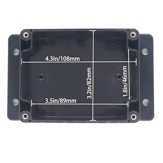 Watertight Junction Box, IP67 Waterproof Project Box Durable ABS Plastic - Image 5