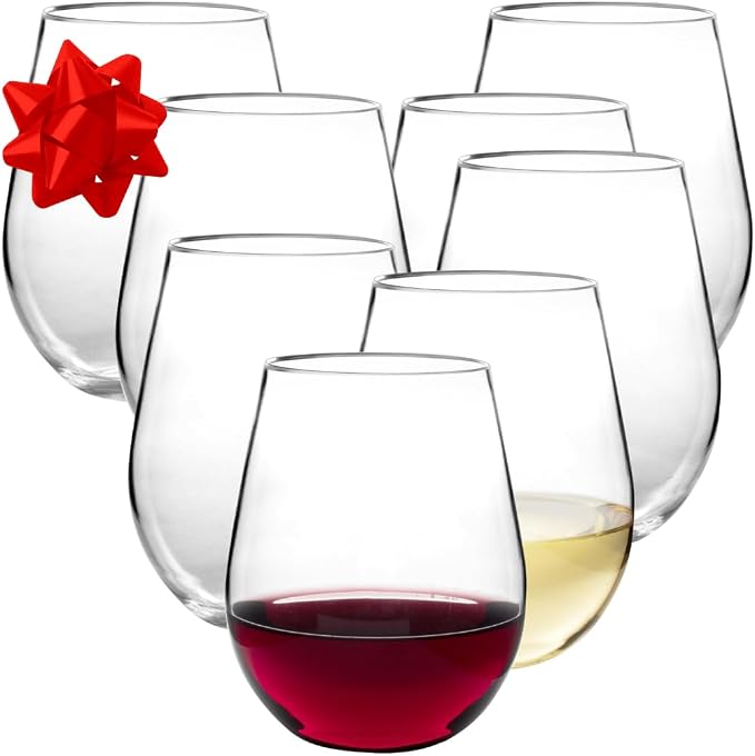 D'Eco Unbreakable Tritan Wine Glasses, 20 oz – Shatterproof, Crystal-Clear - Image 9