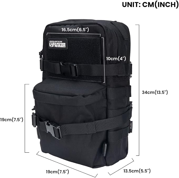 EXCELLENT ELITE SPANKER Tactical MOLLE Hydration Backpack Water Bladder Carrier - Image 2