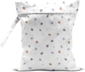 Wet Dry Bag, for Swimsuit, Dirty Yoga Gym Clothes, Makeup Bag, Waterproof by zcyxuuw