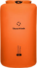 Thous Winds Heavy Duty Waterproof Dry Bag, 36L Lightweight Roll Top Dry Storage by ThousWinds