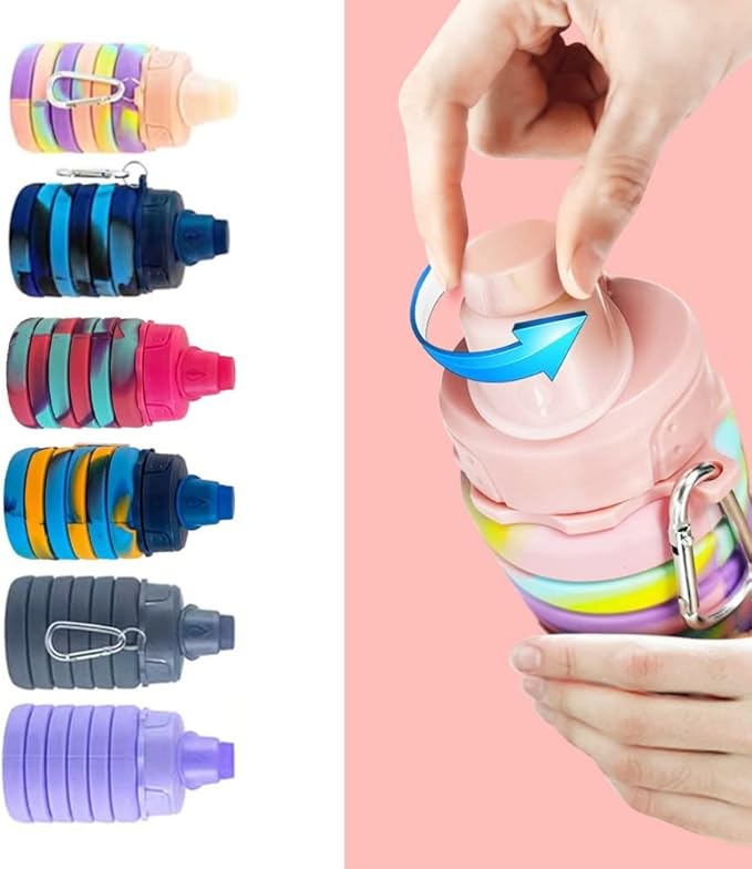 Collapsible Travel Bottles 2 Pack - Image 4