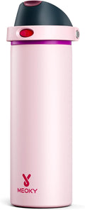 24 oz Insulated Water Bottle for Sports: Meoky Stainless Steel Water Bottle by MEOKY