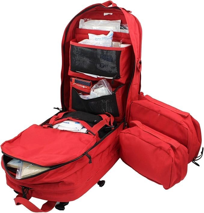 Luminary Stomp Medical Backpack Fully Stocked First Aid Trauma Kit Special - Image 3