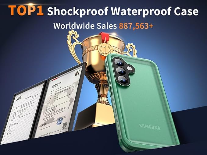 Cozycase for Samsung Galaxy S25 Waterproof Case - Image 8