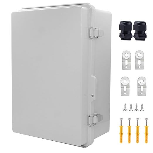IP67 Waterproof Junction Box, ABS Plastic Electrical Enclosure by LuSumtly