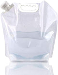 SUPANT Collapsible Emergency Water Jug Container Bag, BPA Free Plastic Water by SUPANT