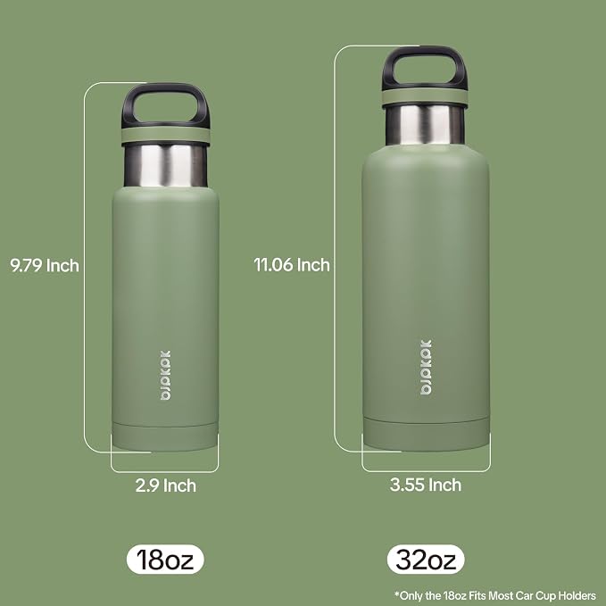 BJPKPK Insulated Water Bottle 32OZ Stainless Steel Water Bottle - Image 3