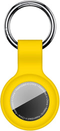 Linsaner Case for AirTag 2nd Gen & 1st Gen, Silicone Holder Keychain Key Ring by Linsaner