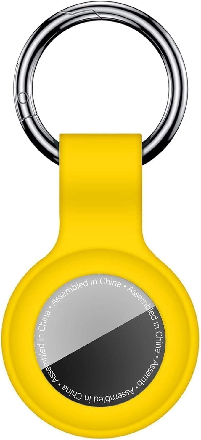 Linsaner Case for AirTag 2nd Gen & 1st Gen, Silicone Holder Keychain Key Ring by Linsaner