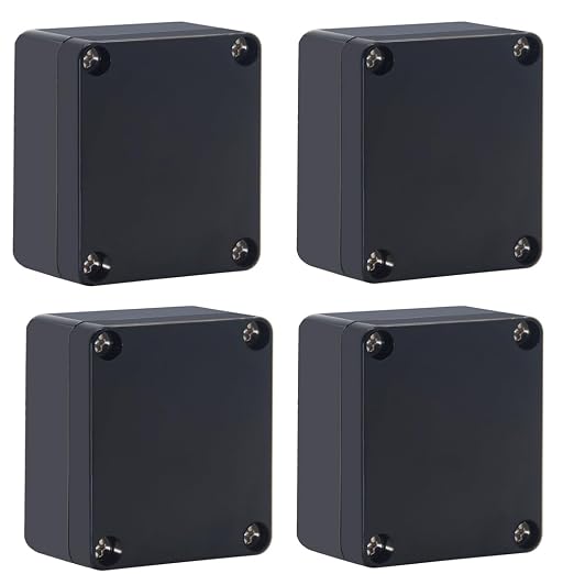 Project Box IP65 Waterproof Junction Box ABS Plastic Electrical Boxes DIY by Raculety