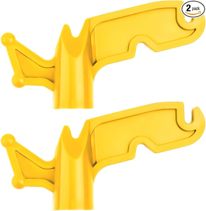 BOXOB 2pcs Christmas Light Extension Pole Hook Heads, 3/4" Inner Diameter by BOXOB