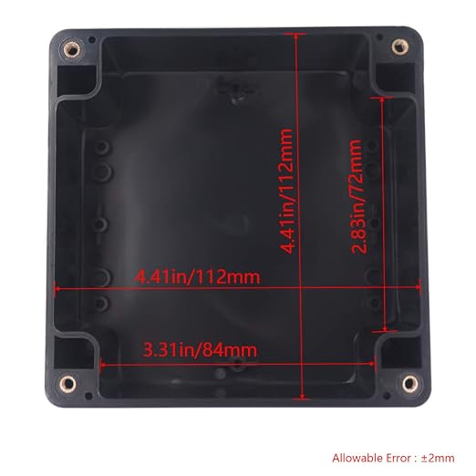 Junction Box IP65 Waterproof ABS Plastic Electrical Project Case Power Junction - Image 3