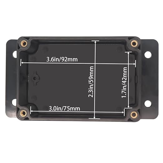 Watertight Junction Box, IP67 Waterproof Project Box Durable ABS Plastic - Image 5